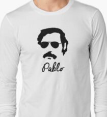 Camiseta de manga larga Gafas de sol Pablo Escobar
