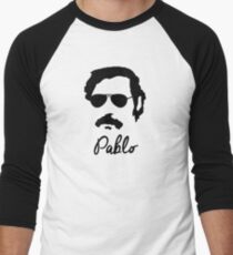Pablo Escobar Sunglasses Men's Baseball ¾ T-Shirt
