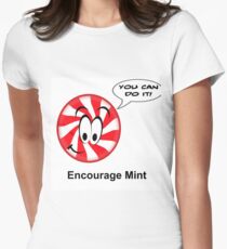 ENCOURAGEMENT (ENCOURAGE MINT) Women's Fitted T-Shirt