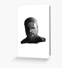 Big Boss - Ground Zeroes Greeting Card