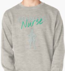 Sudadera sin capucha Fearless Girl - ENFERMERA- Gris / Aqua