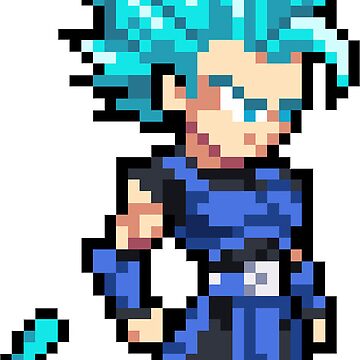 Shallot Super Saiyan Blue Pixel Edition | Sticker