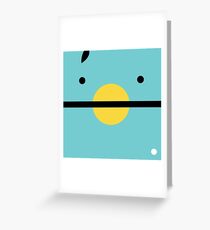BLUE BIRD Greeting Card