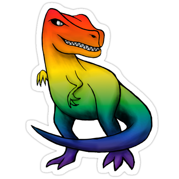 t rex sticker