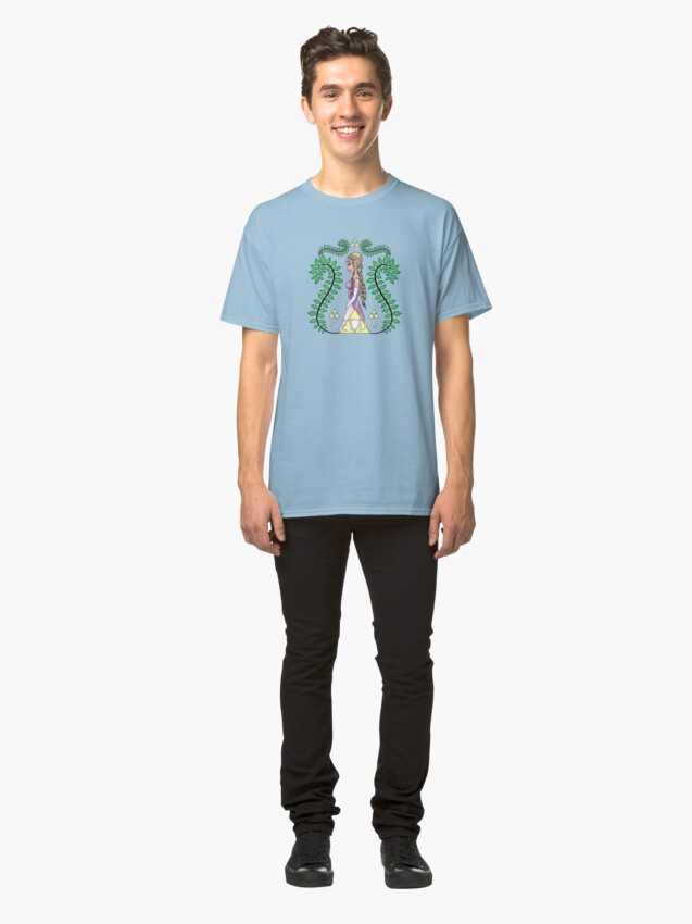 Alternate view of Zelda, Princess of Hyrule Classic T-Shirt