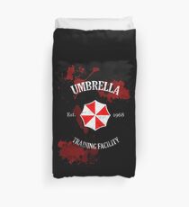 Umbrella Training Facility Vintage Resident Evil (for dark colors) Duvet Cover