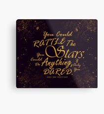 Rattle The Stars Metal Print