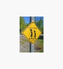 Slow Pedestrians Art Board