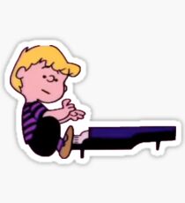 The Peanuts - Schroeder Sticker