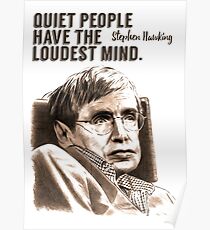 stephen hawking Poster
