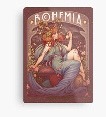Lienzo metálico Art Nouveau BOHEMIA