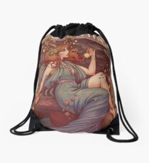 Art Nouveau BOHEMIA Drawstring Bag