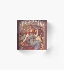 Art Nouveau BOHEMIA Acrylic Block