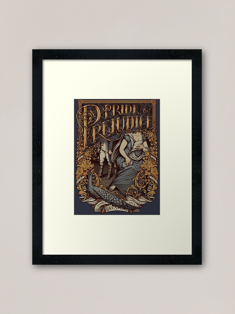 Alternate view of PRIDE AND PREJUDICE Framed Art Print