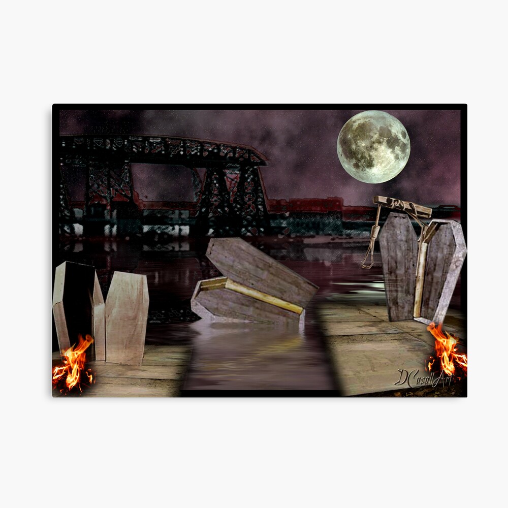 Muertes Cotidianas Canvas Print