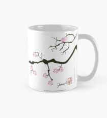 Pink Cherry and Pink Bird, tony fernandes Mug