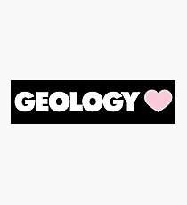 Geology Photographic Print