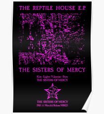 The Sisters Of Mercy - The Worlds End - The Reptile House EP Poster