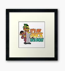 It's my duck in a box! Muppets Framed Print