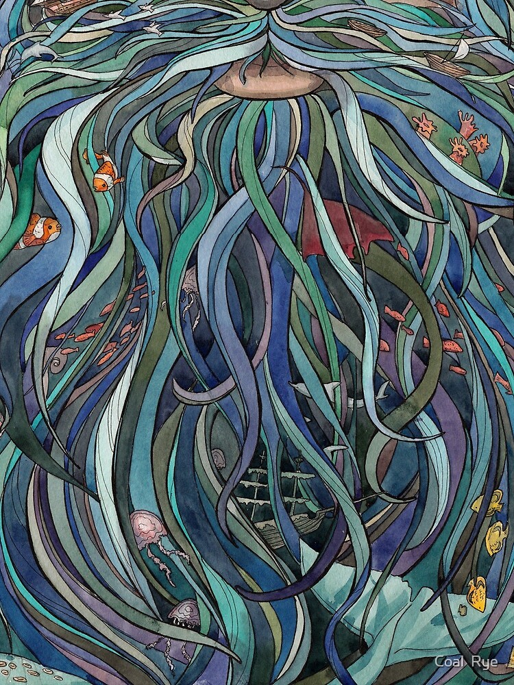 Old man Ocean by juliacoalrye