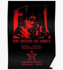 The Sisters Of Mercy - The Worlds End - Body Electric - Adrenochrome Poster