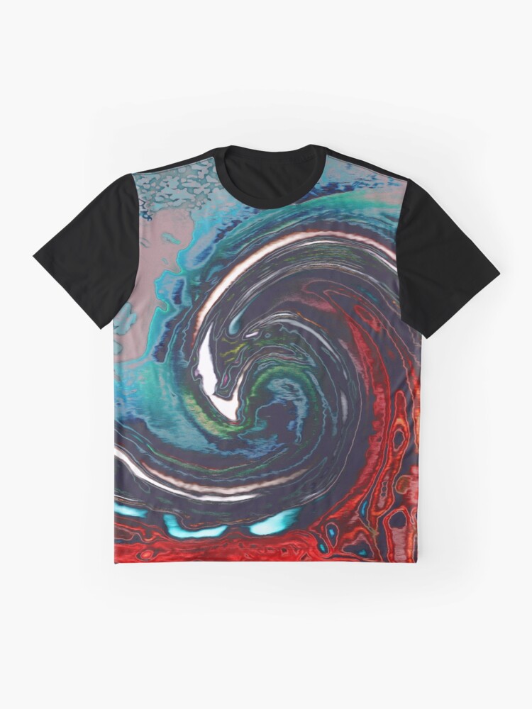 Alternate view of Wave 9 Graphic T-Shirt