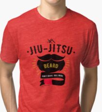 Jiu-jitsu beard Tri-blend T-Shirt