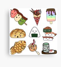 Food Food Food Yummy Food - Japanese food collection Metal Print