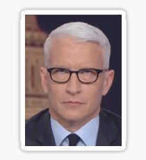 Anderson Cooper Eye Roll Sticker