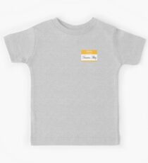 Hello badge (DA) Kids Tee