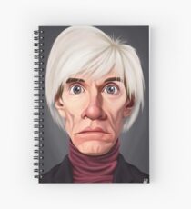 Celebrity Sunday - Andy Warhol Spiral Notebook