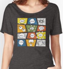 Reading Is My Super Power Well That And Flying for Comic Book & Graphic Novel Fans Women's Relaxed Fit T-Shirt