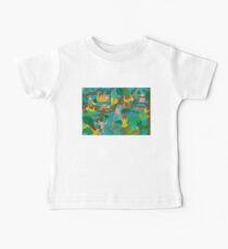 Happy Sloths Jungle Baby Tee