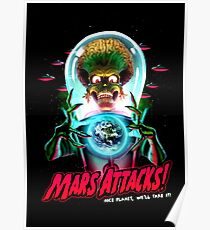 Mars Atacks Poster Poster