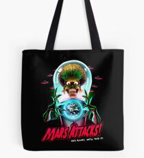 Mars Atacks Poster Tote Bag