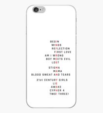 Wings Theory: Infires - BTS - Black iPhone Case
