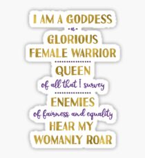 Pawnee Goddess Oath Sticker