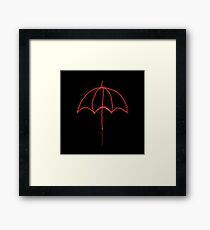 I'M MARY POPPINS Y'ALL! (Red Umbrella) Framed Print