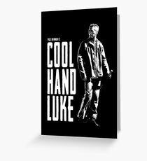 Paul Newman - Cool Hand Luke Greeting Card