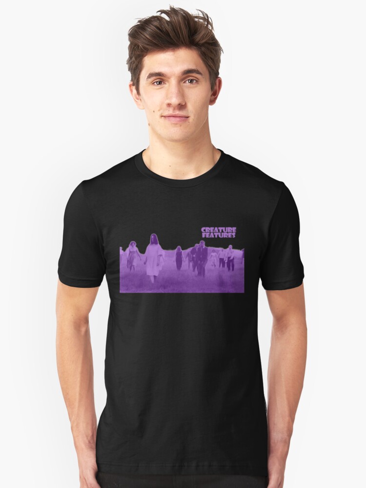Alternate view of Night of the Living Dead Zombies Slim Fit T-Shirt