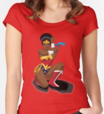 Wonder Woman Clothing Women's Fitted Scoop T-Shirt