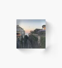 Sorrento Sunset Acrylic Block