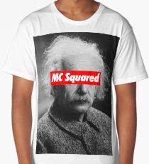 Albert Einstein MC Squared Supreme Long T-Shirt