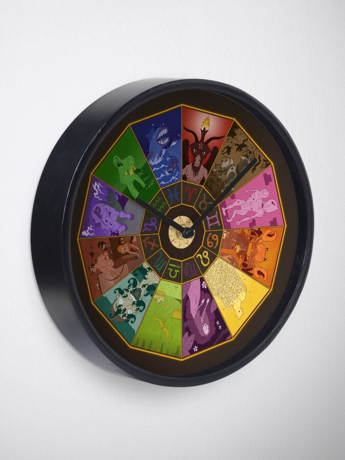 Alternate view of Horrorscope™ Clock
