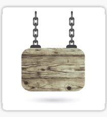 wood board Sticker