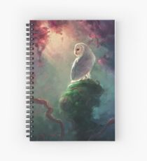Barn Owl Spiral Notebook