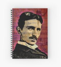 Nikola Tesla Spiral Notebook