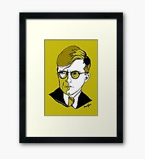 Russian Composer Dmitri Shostakovich Framed Print