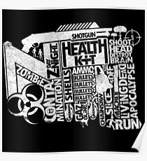 Survival Guide (white) Poster