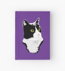 Regal Tuxedo Kitty Hardcover Journal